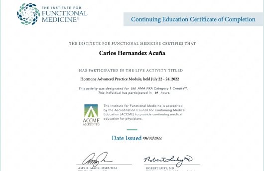 Hormone Advanced Practice Module